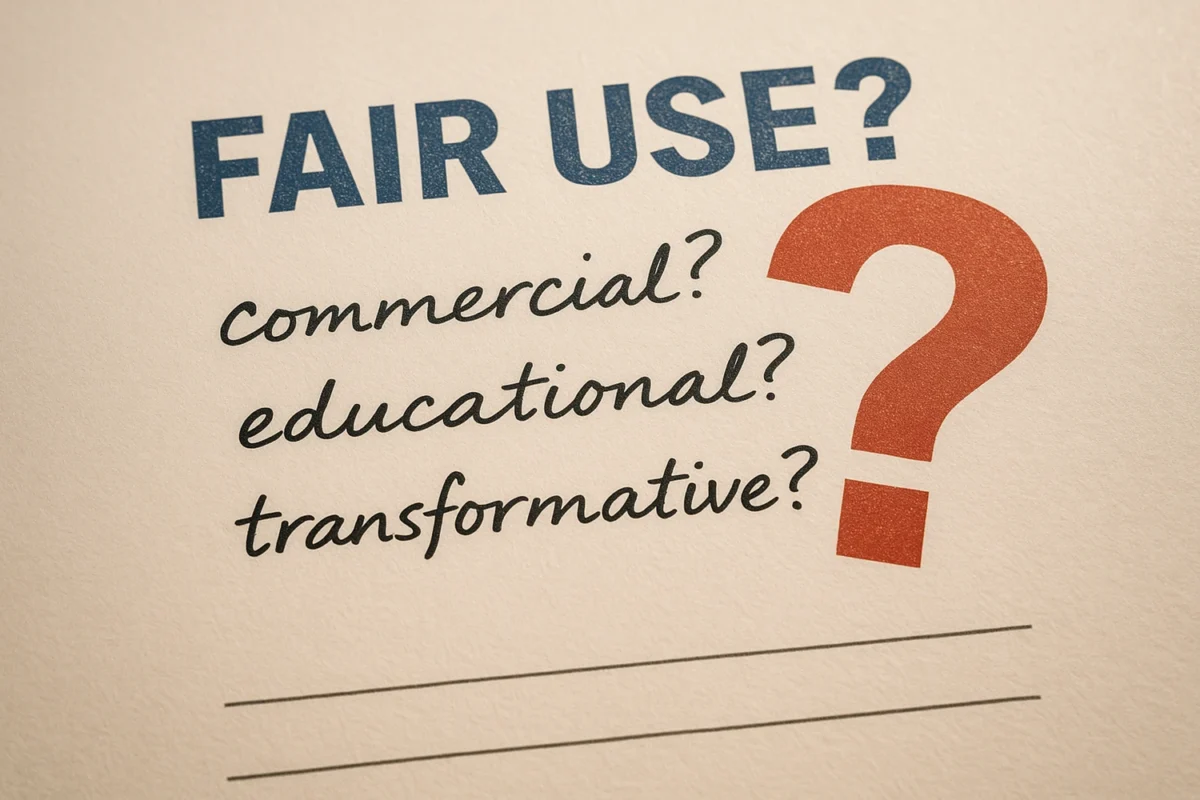 Fair Use: When Is It Legal to Use Protected Content?