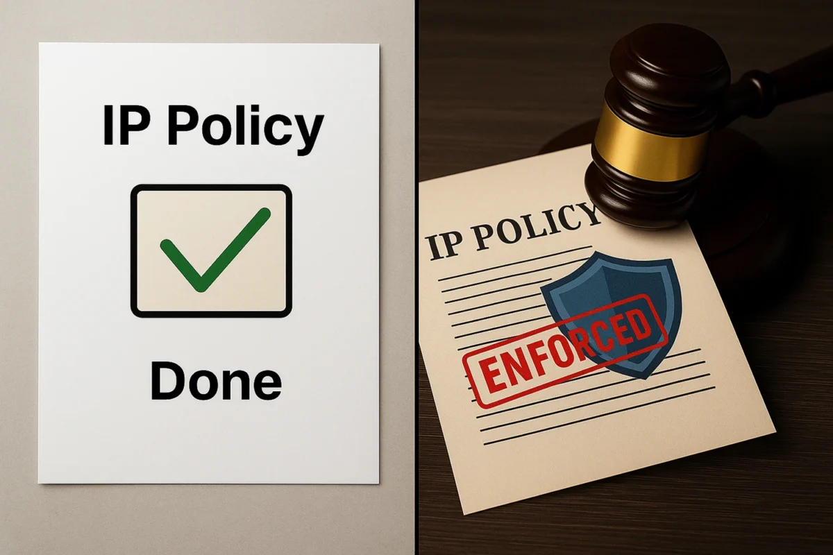 Building An IP Policy That Holds Up In Court